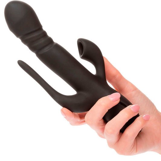 CALEXOTICS VIBRATOR TRIPLE EUPHORIA BLACK