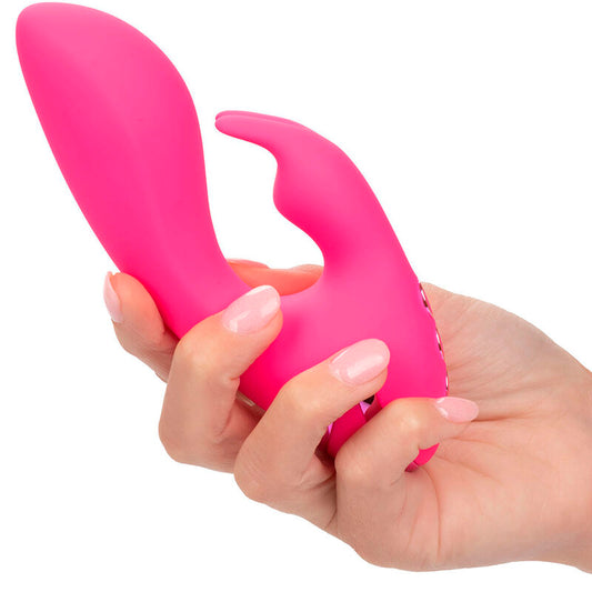 CALEXOTICS SO CAL SUNSHINE VIBRATOR RABBIT FUCHSIA BY CALIFORNIA DREAMING