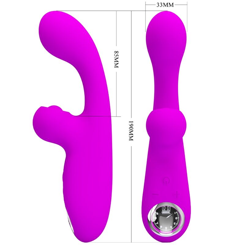 PRETTY LOVE SKYLAR PURPLE STIMULATOR VIBRATOR