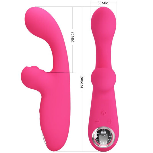 PRETTY LOVE SKYLAR PINK STIMULATOR VIBRATOR