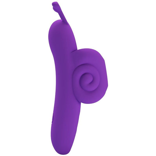 PRETTY LOVE SNAIL POWERFUL PURPLE FINGER STIMULATOR