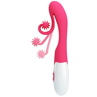 ROMANCE PINK VIBRATOR AND STIMULATOR 30 SPEEDS