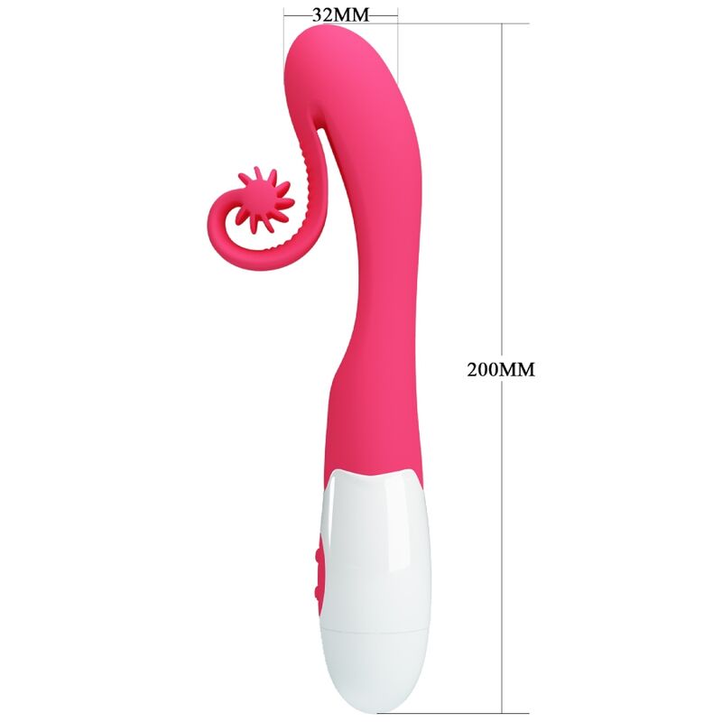 ROMANCE PINK VIBRATOR AND STIMULATOR 30 SPEEDS