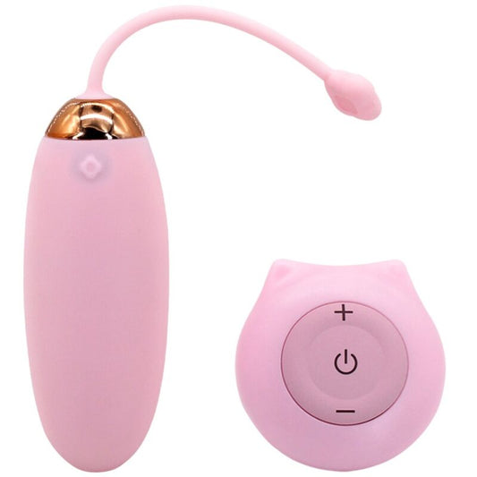 ARMONY KITTY FUN EGG VIBRATOR REMOTE CONTROL 10 VIBRATIONS PINK