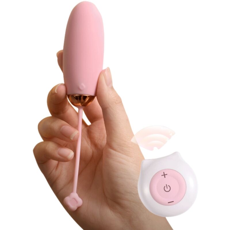 ARMONY KITTY FUN EGG VIBRATOR REMOTE CONTROL 10 VIBRATIONS PINK