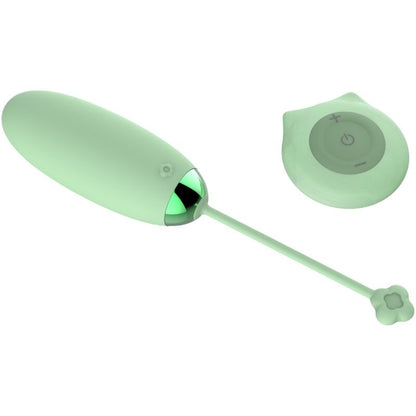 ARMONY KITTY FUN EGG VIBRATOR REMOTE CONTROL 10 VIBRATIONS GREEN