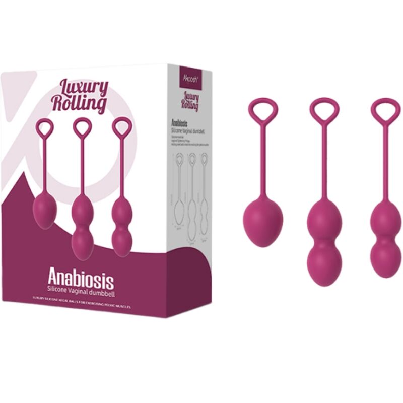 ARMONY ANABIOSIS VAGINAL DUMBBELL 3 LEVELS BURGUNDY