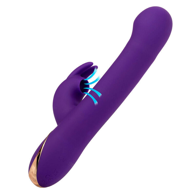 CALEXOTICS JACK RABBIT VIBRATOR STIMULATOR 7 VIBRATIONS AND SUCTIONS MODE BLUE