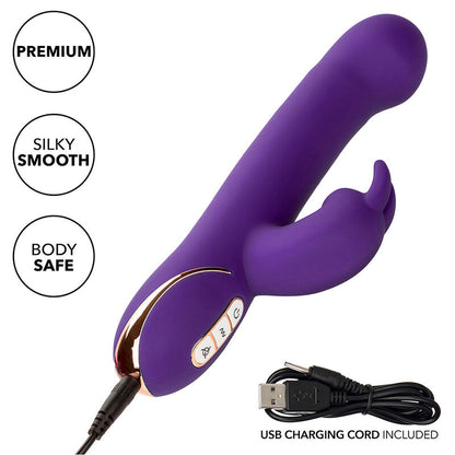 CALEXOTICS JACK RABBIT VIBRATOR STIMULATOR 7 VIBRATIONS AND SUCTIONS MODE BLUE