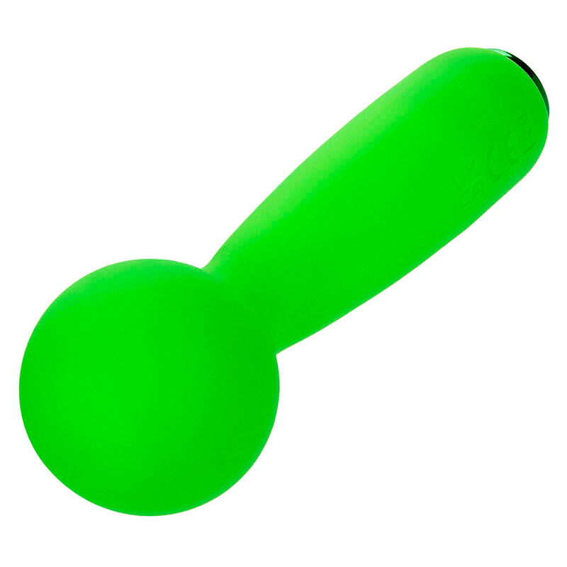 CALEXOTICS NEON VIBES THE BUBBLY VIBE MINI MASSAGER 10 VIBRATIONS GREEN