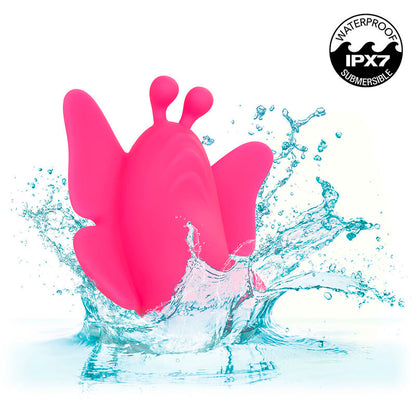 CALEXOTICS NEON VIBES THE FLUTTER VIBE STIMULATOR 10 VIBRATIONS PINK