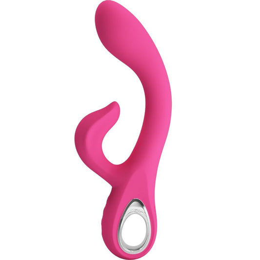 PRETTY LOVE FRITZ RABBIT VIBRATOR 12 VIBRATIONS PINK