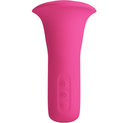 PRETTY LOVE CLYDE ORAL VIBRATOR VIBRATING TONGUE 12 VIBRATIONS PINK