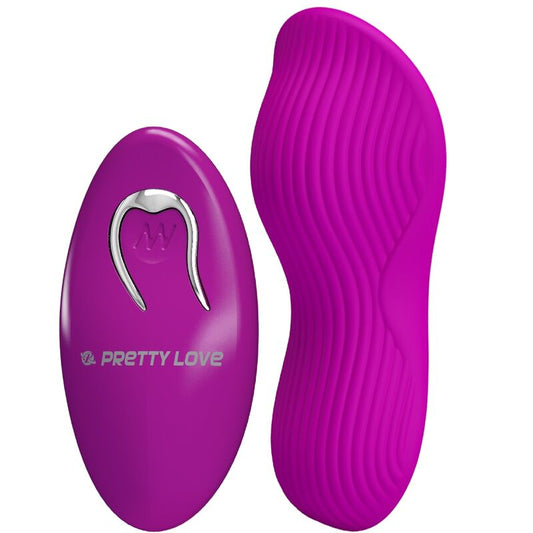 PRETTY LOVE ROMARIO LAY ON CLITORIS STIMULATOR REMOTE CONTROL PINK