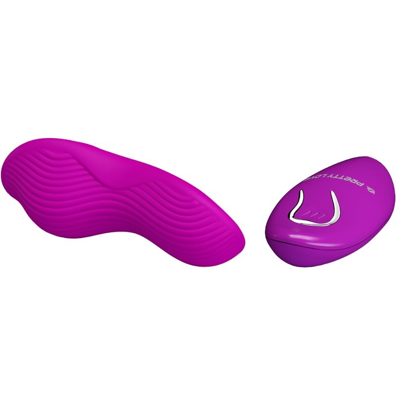 PRETTY LOVE ROMARIO LAY ON CLITORIS STIMULATOR REMOTE CONTROL PINK