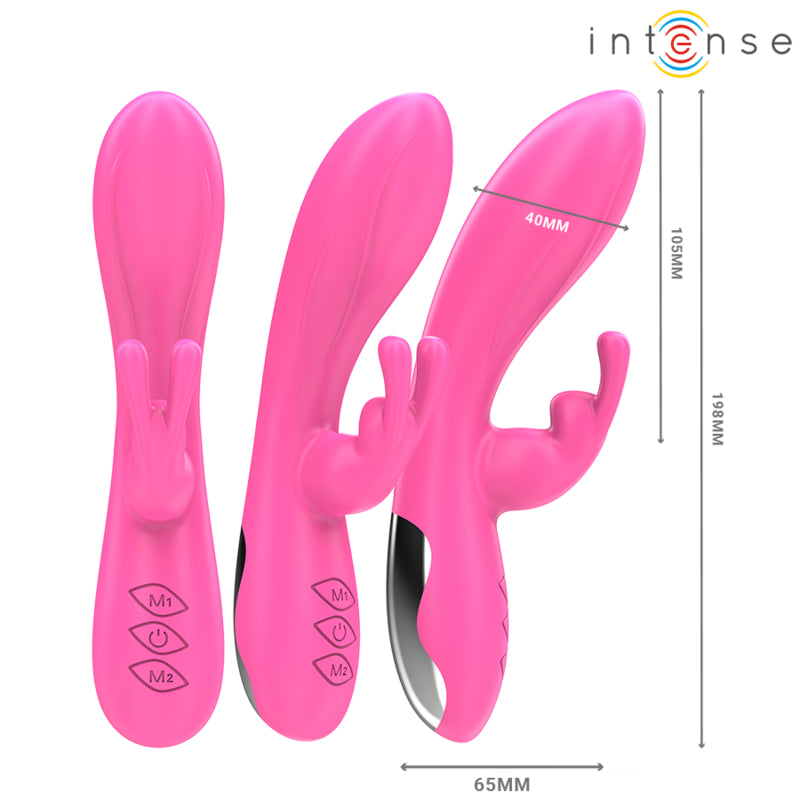 INTENSE RANDALL RABBIT VIBRATOR 10 VIBRATIONS PINK