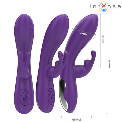 INTENSE RANDALL RABBIT VIBRATOR 10 VIBRATIONS PURPLE