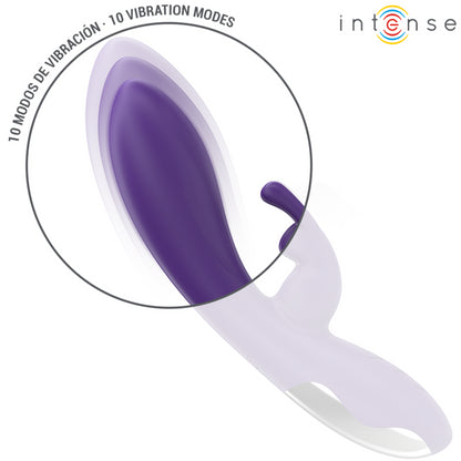 INTENSE RANDALL RABBIT VIBRATOR 10 VIBRATIONS PURPLE