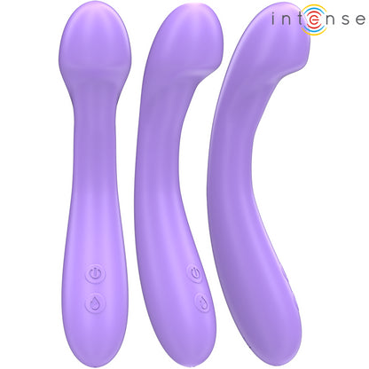 INTENSE BECKY VIBRATOR 19 CM HEATABLE 7 VIBRATIONS PURPLE