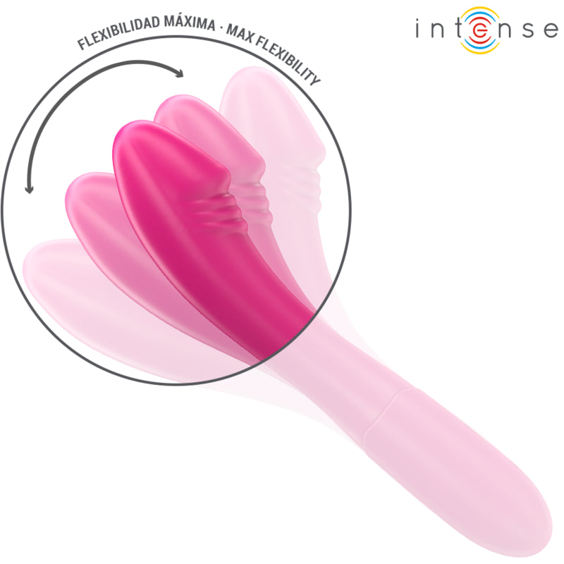 INTENSE BELINDA VIBRATOR 19 CM FLEXIBLE 10 VIBRATIONS PINK