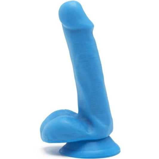 GET REAL HAPPY DICKS DILDO 12 CM BALLS BLUE