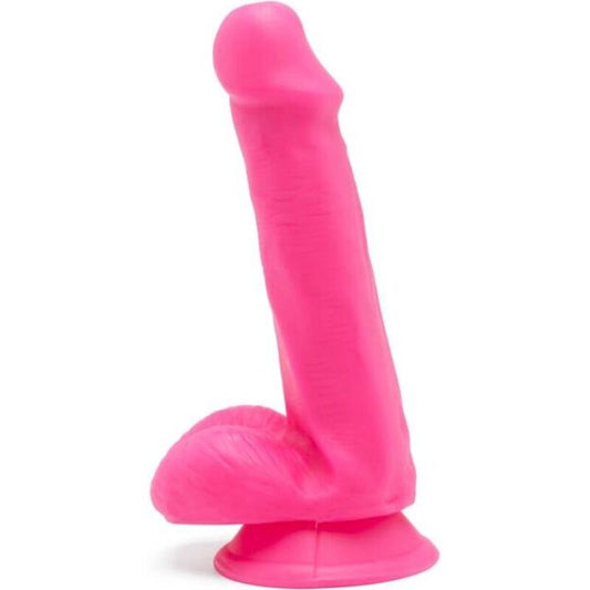 GET REAL HAPPY DICKS DILDO 12 CM BALLS PINK