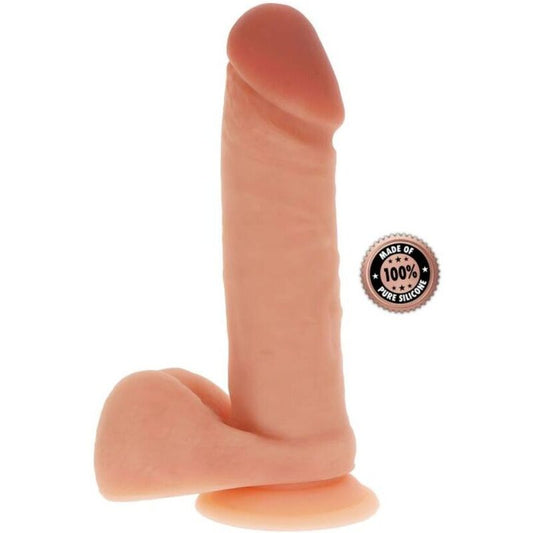 GET REAL SILICONE DILDO 205 CM W BALLS SKIN