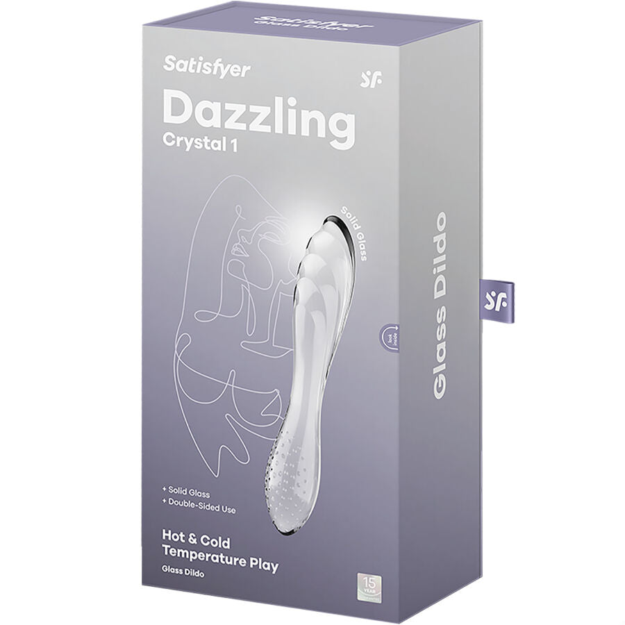 SATISFYER DAZZLING CRYSTAL TRANSPARENT