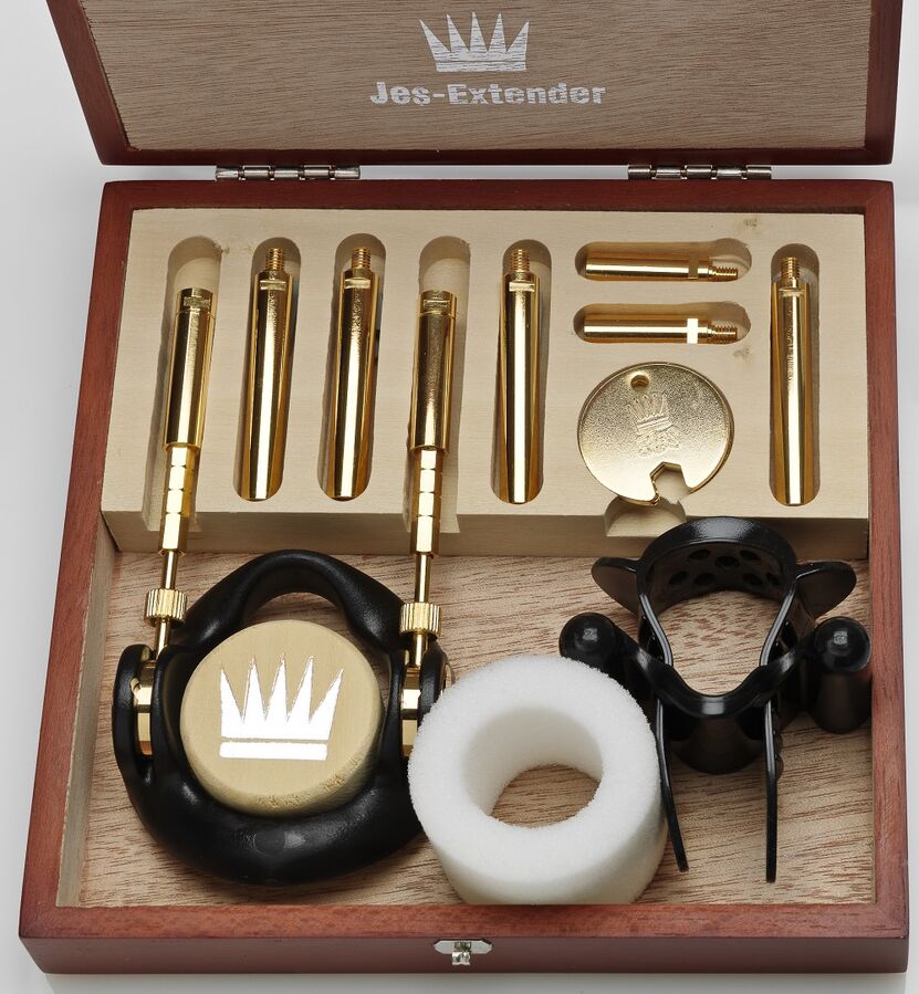 JES EXTENDER GOLD PLATED PENIS ENLARGEMENT