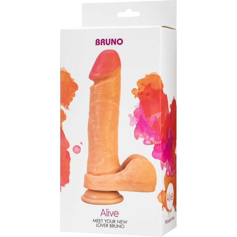 ALIVE BRUNO REALISTIC PENIS 22 CM