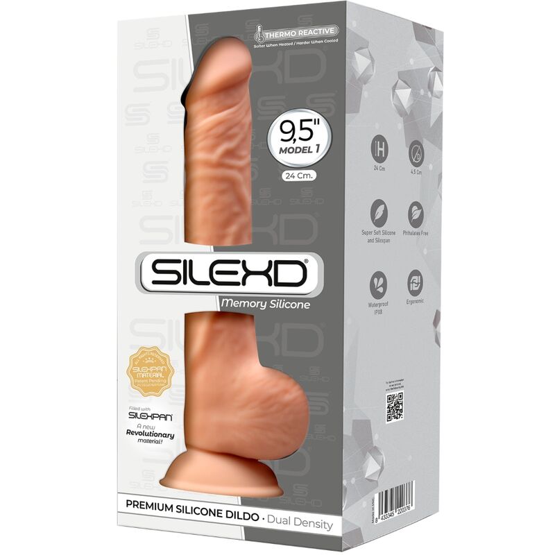 SILEXD MODEL 1 REALISTIC PENIS PREMIUM SILEXPAN SILICONE 24 CM