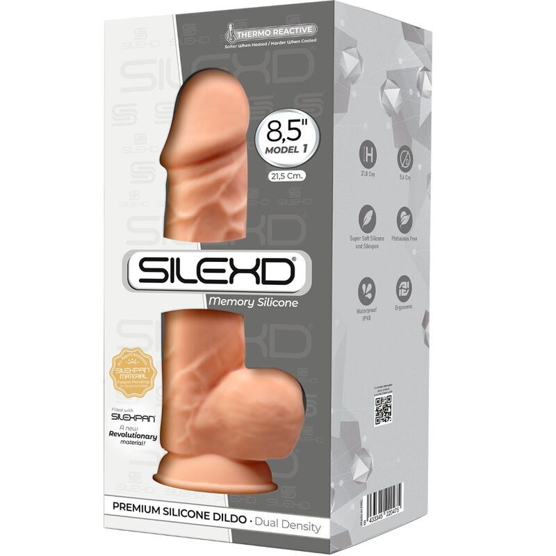 SILEXD MODEL 1 REALISTIC PENIS PREMIUM SILEXPAN SILICONE 215 CM