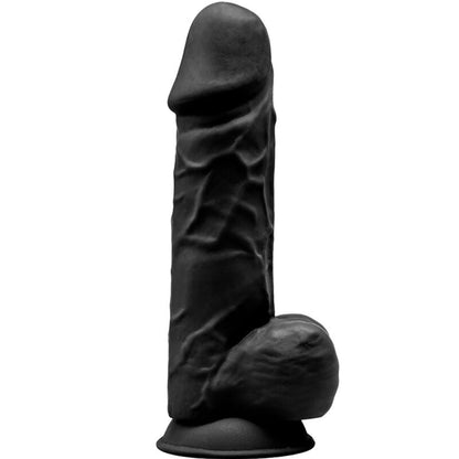 SILEXD MODEL 1 REALISTIC PENIS PREMIUM SILEXPAN SILICONE BLACK 215 CM