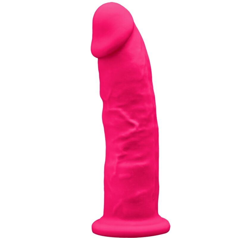 SILEXD MODEL 2 REALISTIC PENIS PREMIUM SILEXPAN SILICONE FUCHSIA 19 CM