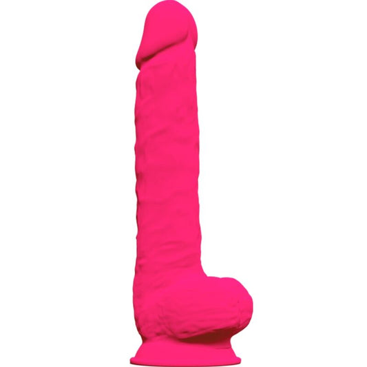 SILEXD MODEL 1 REALISTIC PENIS PREMIUM SILEXPAN SILICONE FUCHSIA 38 CM