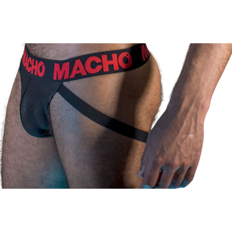 MACHO MX26X2 JOCK BLACK RED L