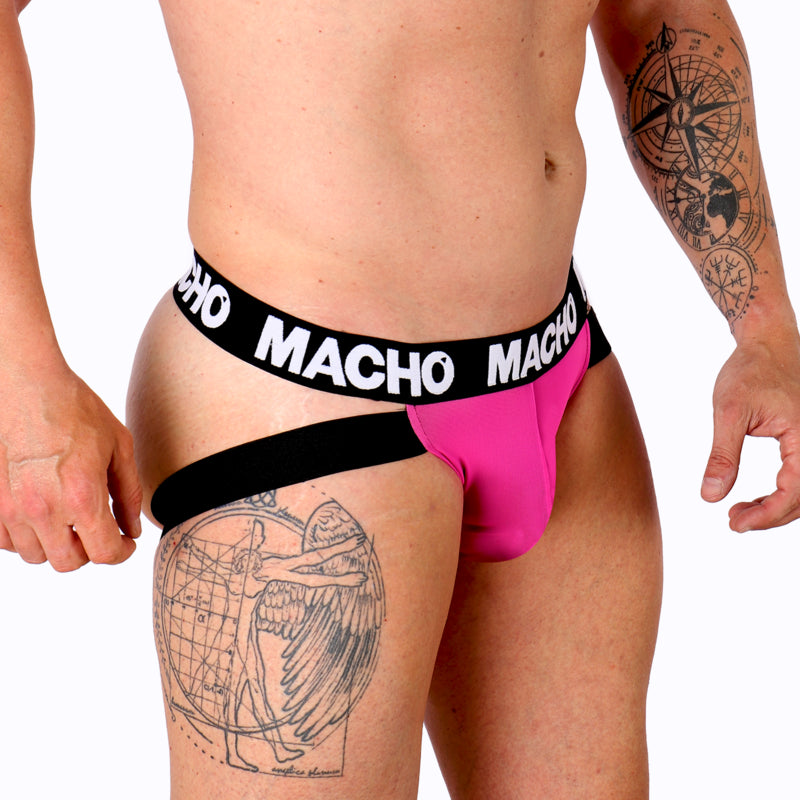 MACHO MX28FR JOCK PINK NEON S