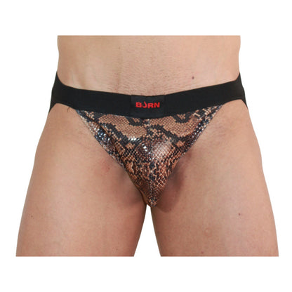 BURN 002 JOCK SNAKE BLACK L