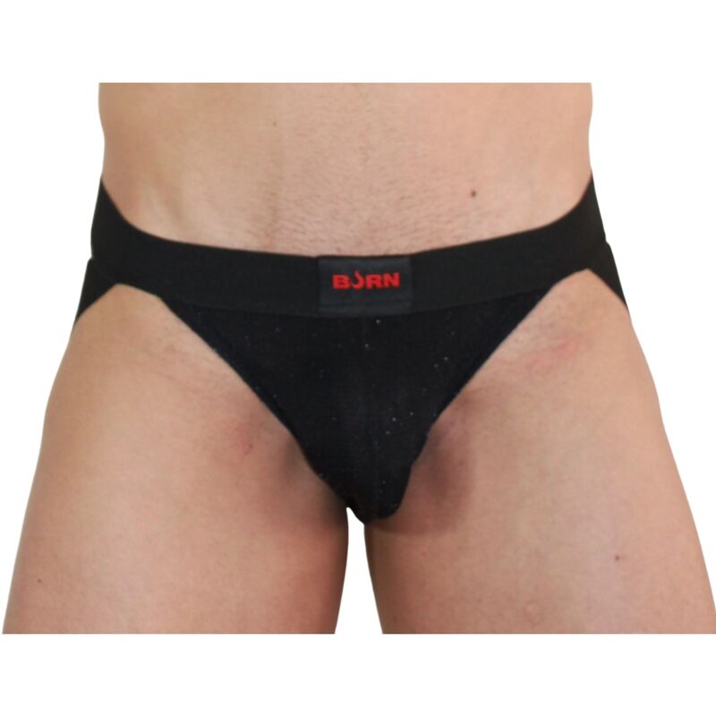 BURN 003 JOCK SHINY BLACK S