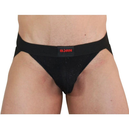 BURN 003 JOCK SHINY BLACK L