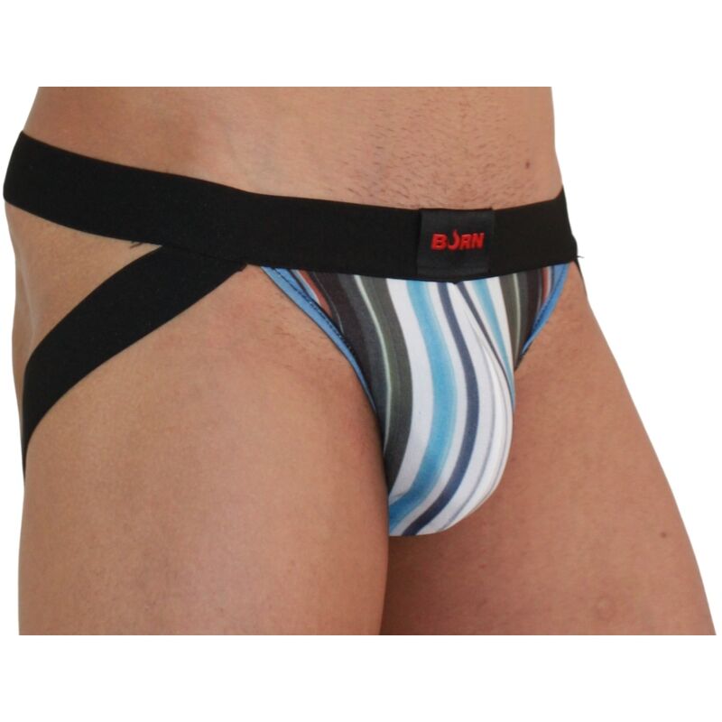 BURN 009 JOCK MULTICOLOR BLACK S