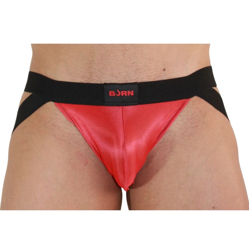 BURN 010 JOCK RED BLACK S