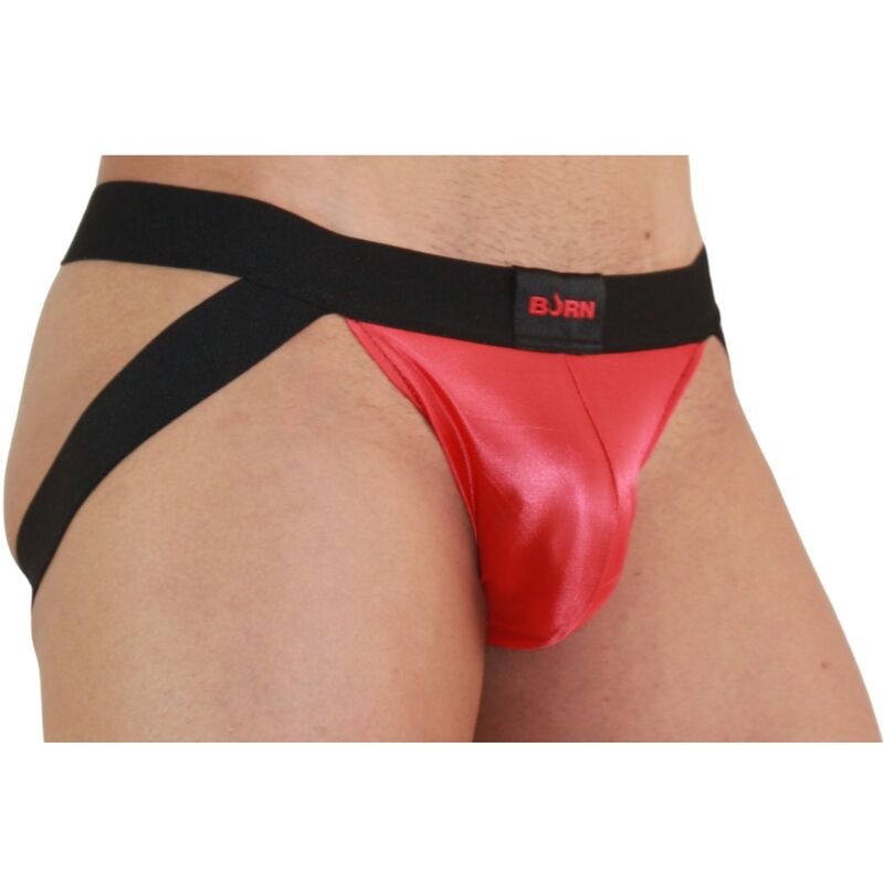 BURN 010 JOCK RED BLACK S