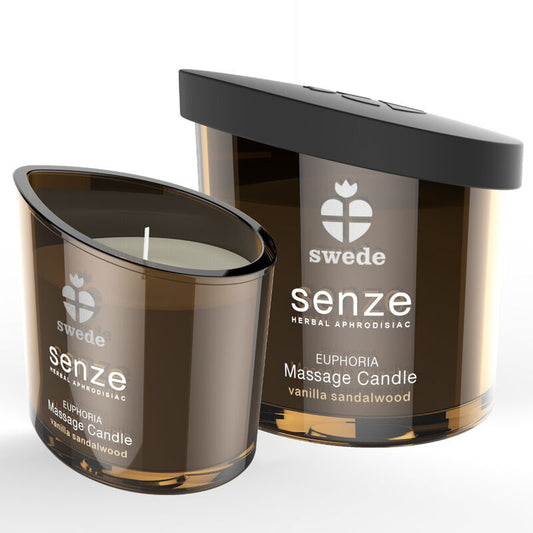 SWEDE SENZE EUPHORIA MASSAGE CANDLE VANILLA SANDALWOOD