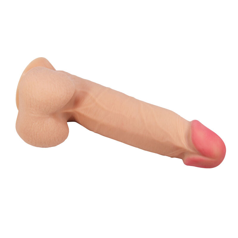 PRETTY LOVE SLIDING SKIN SERIES REALISTIC DILDO WITH SLIDING SKIN SUCTION CUP 218 CM