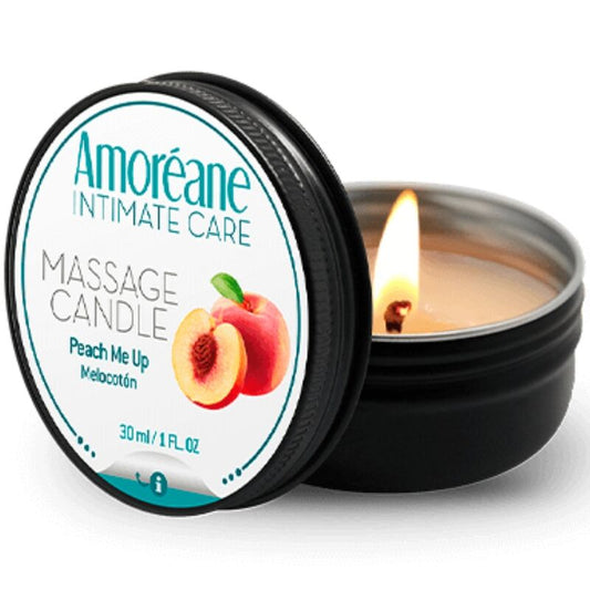 AMOREANE MASSAGE CANDLE PEACH 30 ML