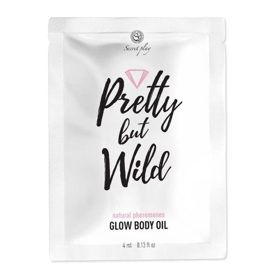 SECRETPLAY PRETTY BUT WILD GLOW BODY OIL SACHET