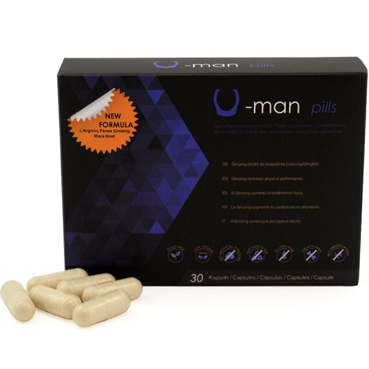 500 COSMETICS U MAN ENHANCES PENIS SIZE AND SEXUAL POWER CAPSULES