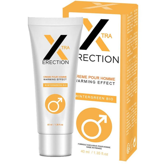 RUF X ERECTION HEAT EFFECT ERECTION CREAM 40 ML