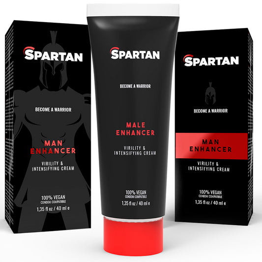 SPARTAN COUPLE GEL VIRILITY AND INSENSIFYING 100 VEGAN CREAM